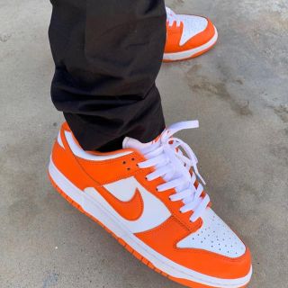 ナイキ(NIKE)のNIKE DUNK LOW ORANGE BLAZE 27.5cm(スニーカー)