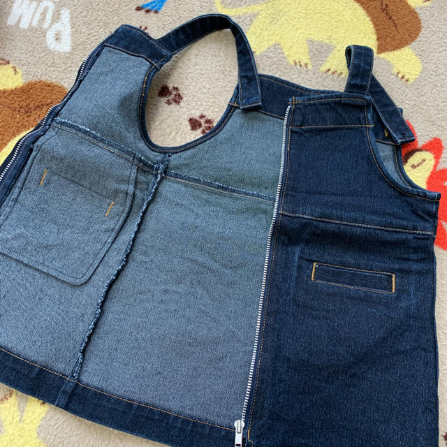 MUJI (無印良品)(ムジルシリョウヒン)の無印　ジャンパースカート　 キッズ/ベビー/マタニティのベビー服(~85cm)(スカート)の商品写真