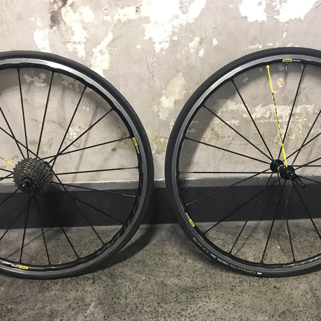 SHIMANO9-11Sリム高mavic Ksirium pro ust