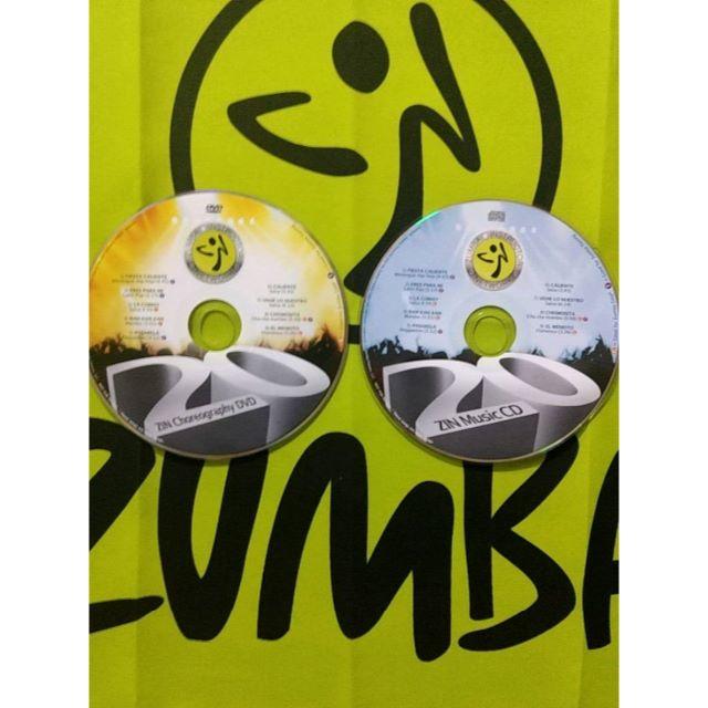 ZUMBA　ズンバ　ZIN31 ～ ZIN40　 CD ＆ DVD 20枚セット