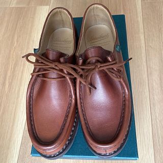 パラブーツ(Paraboot)の美品　パラブーツレディース  ミカエル　マロン　サイズ4 (ローファー/革靴)