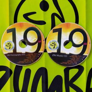 ズンバ(Zumba)の超希少品　ZUMBA　ズンバ　ZIN19　DVD　＆　CD　インストラクター専用(スポーツ/フィットネス)