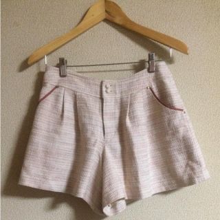 ミッシュマッシュ(MISCH MASCH)のミッシュマッシュ❤︎ピンクツイードパンツ(カジュアルパンツ)