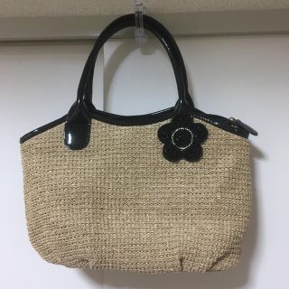 マリークワント(MARY QUANT)のマリークワント かごバッグ(かごバッグ/ストローバッグ)