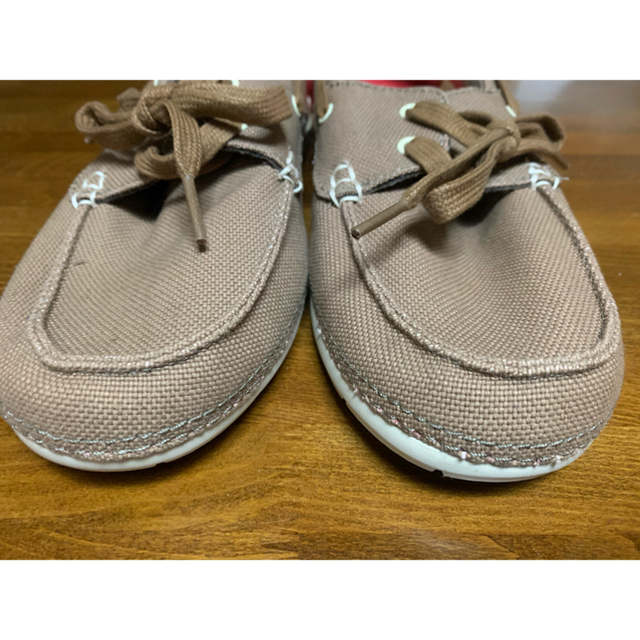 crocs(クロックス)の【値下げ中】Crocs クラシックボートシューズ　ブラウン合成繊維26cm メンズの靴/シューズ(スニーカー)の商品写真