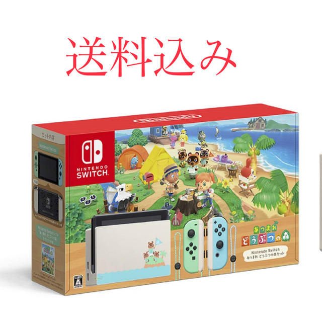 ゲームソフト/ゲーム機本体Nintendo Switch　あつまれ どうぶつの森のセット　同梱版　新品