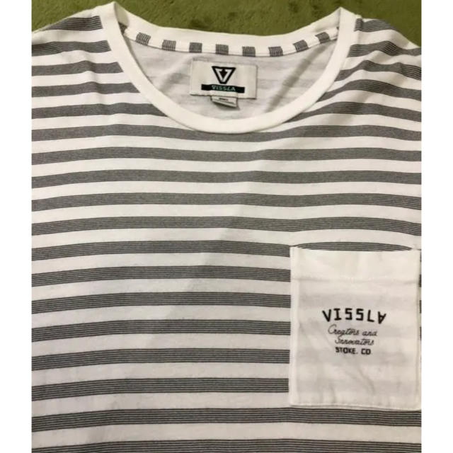 volcom(ボルコム)のvissla ボーダー Tシャツ メンズのトップス(Tシャツ/カットソー(半袖/袖なし))の商品写真