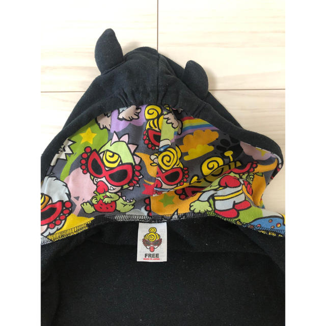 HYSTERIC MINI(ヒステリックミニ)のヒステリックミニ hysteric mini ポンチョ キッズ/ベビー/マタニティのベビー服(~85cm)(ジャケット/コート)の商品写真