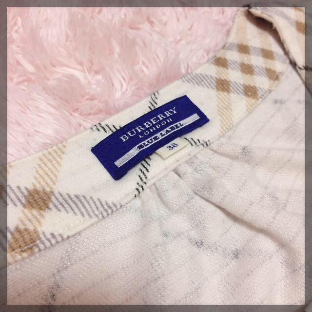 BURBERRY(バーバリー)のバーバリーチェック♡ふんわりカットソー レディースのトップス(カットソー(長袖/七分))の商品写真