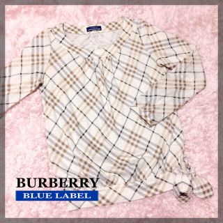 バーバリー(BURBERRY)のバーバリーチェック♡ふんわりカットソー(カットソー(長袖/七分))