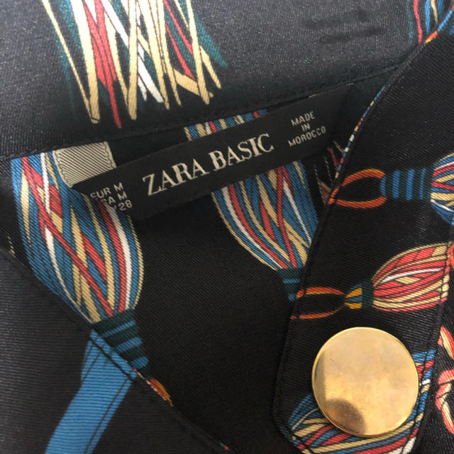 ZARA(ザラ)のZARA   チェーン柄シャツ レディースのトップス(シャツ/ブラウス(長袖/七分))の商品写真