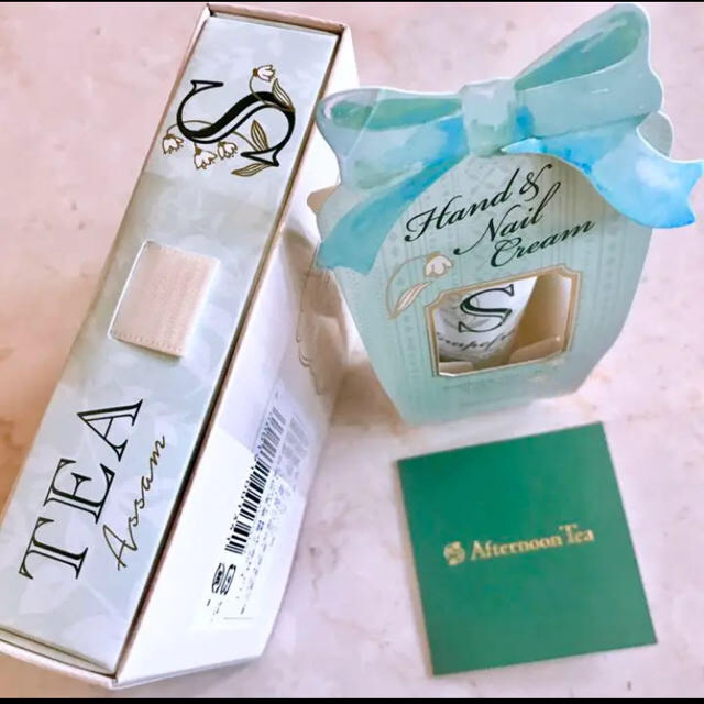 AfternoonTea(アフタヌーンティー)の新品 AfternoonTea ハンドクリーム&紅茶セット  アフタヌーンティー コスメ/美容のボディケア(ハンドクリーム)の商品写真