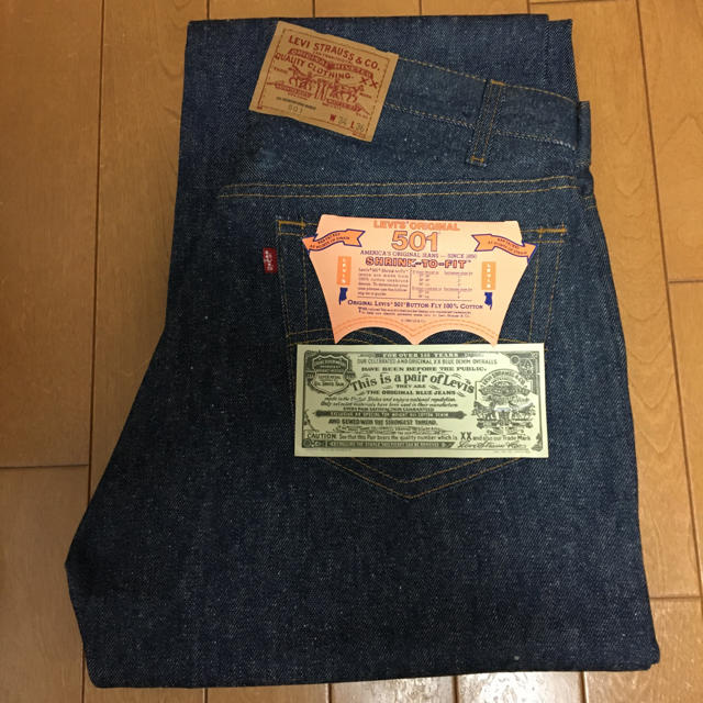 最新入荷】 Levi's - 34×36 USA 80'sヴィンテージ Levi's501 1986年10