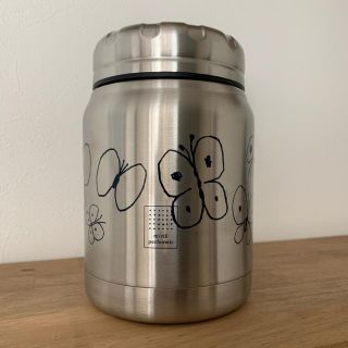 ミナペルホネン　flutter  silver thermo mug  タンク