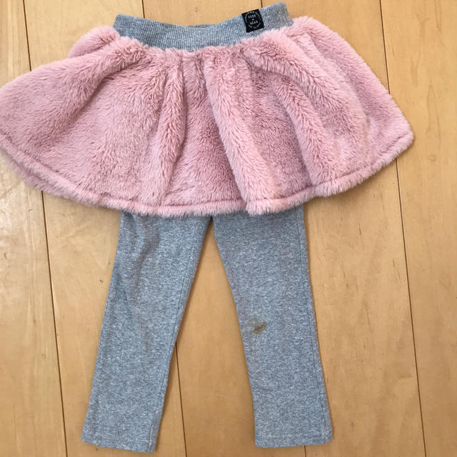 スカートフワフワ スカッツ  100せんち キッズ/ベビー/マタニティのキッズ服女の子用(90cm~)(パンツ/スパッツ)の商品写真