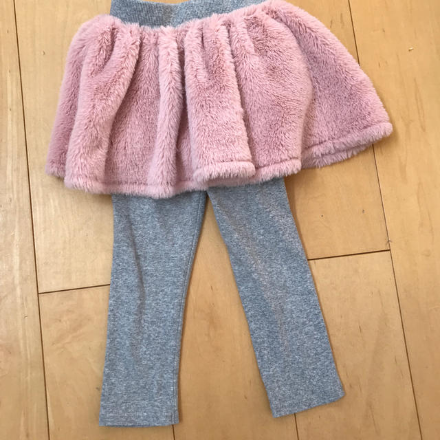 スカートフワフワ スカッツ  100せんち キッズ/ベビー/マタニティのキッズ服女の子用(90cm~)(パンツ/スパッツ)の商品写真