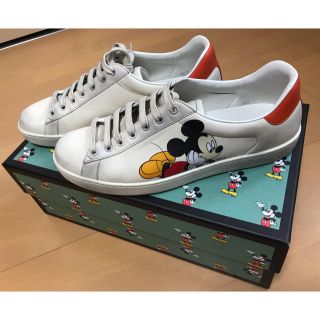 グッチ(Gucci)のDISNEY (ディズニー) x GUCCI グッチ ミッキー スニーカー(スニーカー)