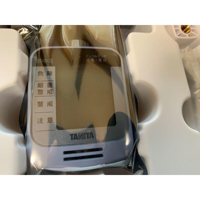 TANITA(タニタ)の新品未使用品！TANITA、タニタ、熱中アラーム、黒玉式熱中症指数計 スマホ/家電/カメラの美容/健康(その他)の商品写真