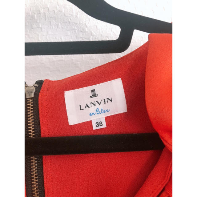 LANVIN en Bleu(ランバンオンブルー)のワンピース、ドレス レディースのフォーマル/ドレス(ミディアムドレス)の商品写真