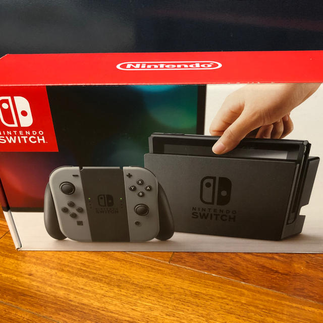 Nintendo Switch JOY-CON グレー 本体  HAC-S-KA