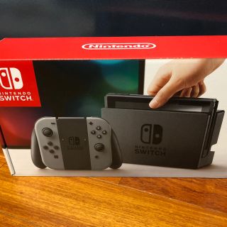 ニンテンドースイッチ(Nintendo Switch)のNintendo Switch JOY-CON グレー 本体  HAC-S-KA(家庭用ゲーム機本体)