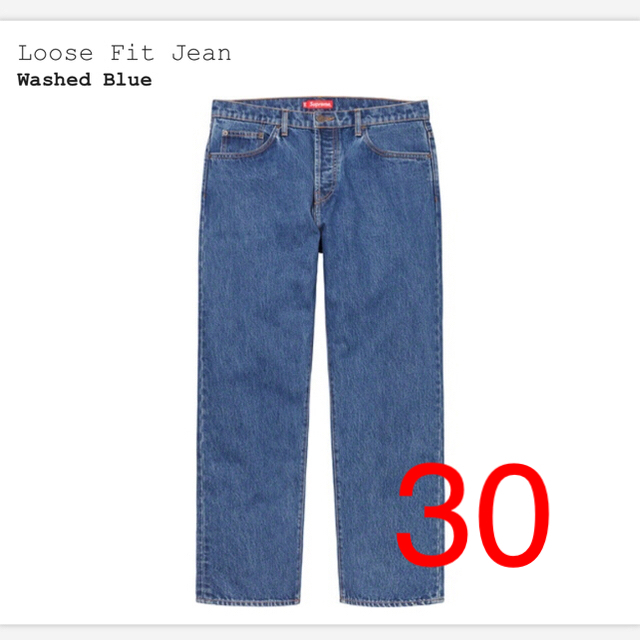 Loose Fit Jean 30