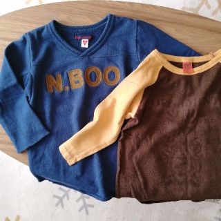 ナチュラルブー(Natural Boo)のセット꙳★*ﾟnaturalBoo＆Surl120カットソートレーナーロンＴ2枚(Tシャツ/カットソー)