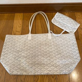 ゴヤール(GOYARD)の【GOYARD】サンルイトート　ホワイト(トートバッグ)