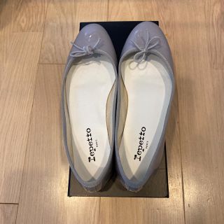 レペット(repetto)の専用　レペット　バレエシューズ　グレーエナメル(バレエシューズ)