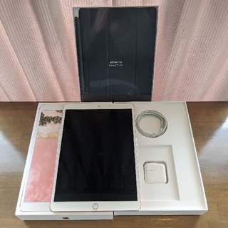 アイパッド(iPad)のiPad pro 10.5 Cellular 64GB 純正スマートカバー付き(タブレット)