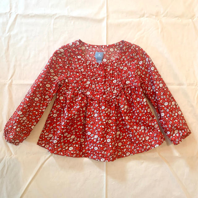 babyGAP(ベビーギャップ)のベビーギャップ　ブラウス　80 90 キッズ/ベビー/マタニティのベビー服(~85cm)(シャツ/カットソー)の商品写真