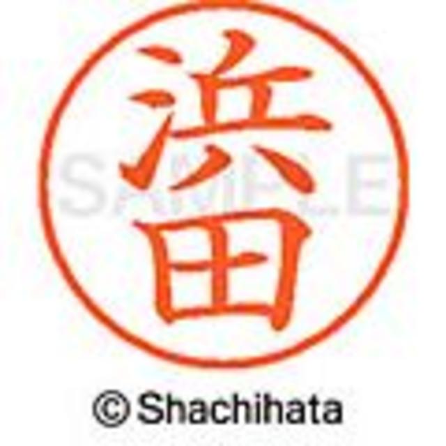 Shachihata(シャチハタ)のシャチハタ【浜･浜口･浜島･浜田･浜中･浜野･浜村】ネーム9★1本★ インテリア/住まい/日用品の文房具(印鑑/スタンプ/朱肉)の商品写真