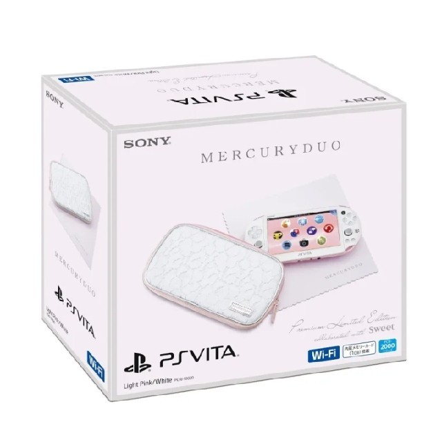 PlayStation Vita Wi-Fiモデル MERCURYDUOのコラボ