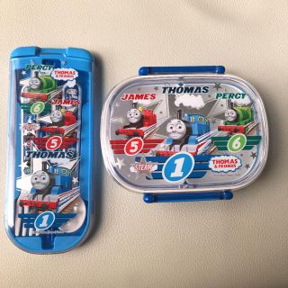 トーマス　お弁当箱お箸セット(弁当用品)