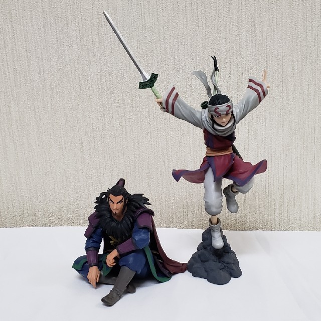 BANPRESTO - キングダム CREATOR×CREATOR 桓騎 羌瘣 フィギュア 信 の