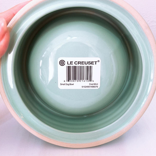 LE CREUSET(ルクルーゼ)の【新品】ルクルーゼ ペットボール（Ｓ）犬 猫 クールミント その他のペット用品(犬)の商品写真