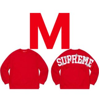 シュプリーム(Supreme)のsupreme stars crewneck red(スウェット)