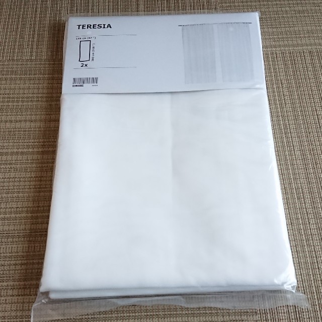 IKEA(イケア)のIKEAレースカーテン 新品未使用 丈3m 他用途にも（内容変更あり） インテリア/住まい/日用品のカーテン/ブラインド(レースカーテン)の商品写真