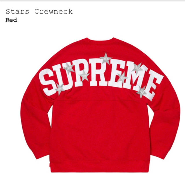 Lサイズ Supreme Stars Crewneck