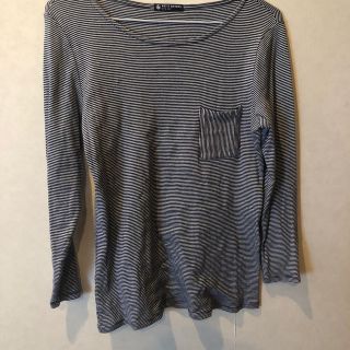 プチバトー(PETIT BATEAU)のプチバトー　長袖　Tシャツ　ボーダー(Tシャツ(長袖/七分))