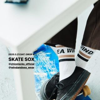 シュプリーム(Supreme)のwind and sea スケーター ソックス (ソックス)