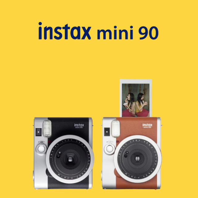 インスタントカメラ instax mini 90 ネオクラシック ブラック