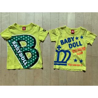 ベビードール(BABYDOLL)のBABYDOLL Tシャツ110cm 2枚セット(Tシャツ/カットソー)