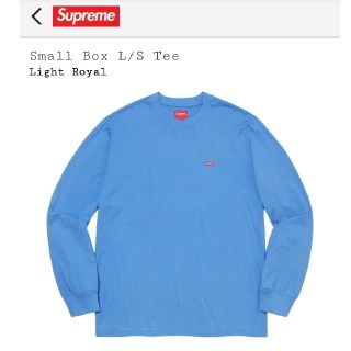 シュプリーム(Supreme)のsupreme Small Box L/S Tee　スモールボックスロゴ(Tシャツ/カットソー(七分/長袖))