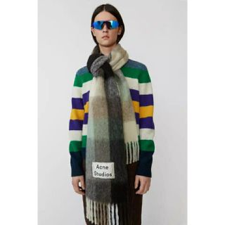 アクネ(ACNE)のacne Studios デザインマフラー(マフラー/ショール)