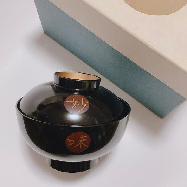 未使用】六三郎ごのみ 金彩 うるし塗り 汁碗 5客 漆器 道場 未使用】六三郎ごのみ 金彩 うるし塗り 汁碗 5客 漆器 道場