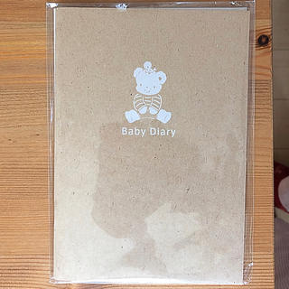 未開封　familiar 育児日記ノート　baby diary(その他)