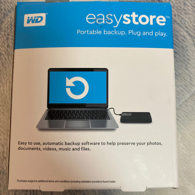 Western Digital HDD easystore 1TB 未使用