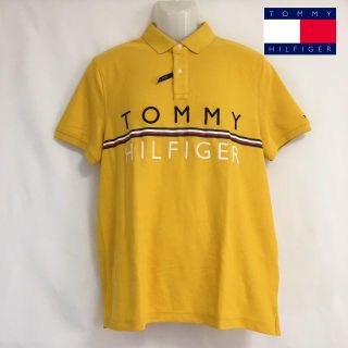 トミーヒルフィガー(TOMMY HILFIGER)のMサイズ★新品半袖ポロシャツ黄色★トミーヒルフィガー(Tシャツ/カットソー(半袖/袖なし))