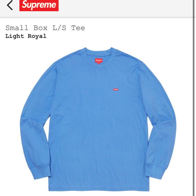 Tシャツ/カットソー(七分/長袖)【XL】Supreme Small Box L/S Tee